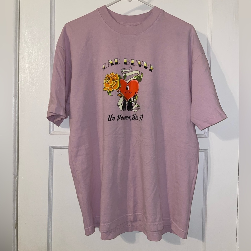 Pink Bad Bunny Tshirt
